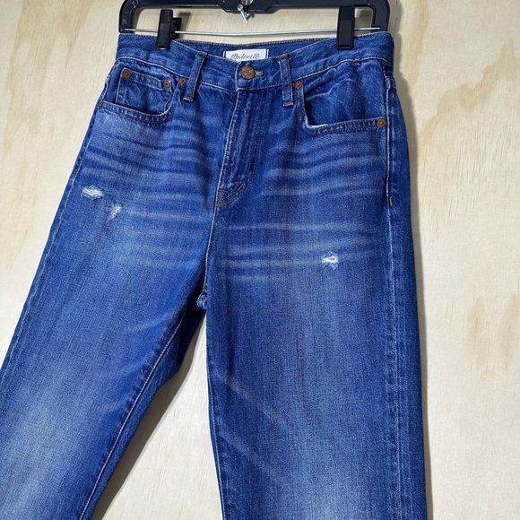 Madewell The Perfect Vintage Jean Distressed Size 26 Inseam 29” - Picture 2 of 10